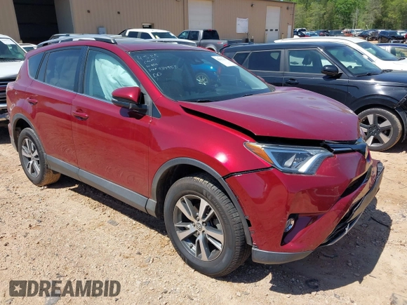 2018 Toyota RAV4 XLE with VIN 2T3WFREVXJW434957, listed as a IAAI auction lot 42002561 with 111,590 mi miles and . Bid and sale history available at carsss.com. Image 1.