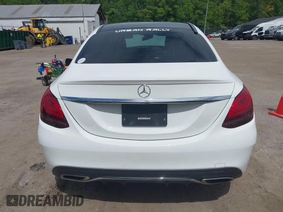 2021 Mercedes-Benz C 300 with VIN W1KWF8EB4MR639409, listed as a IAAI auction lot 42302916 with 50,055 mi miles and . Bid and sale history available at DreamBid. Image 16.