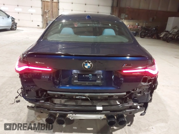 2024 BMW M4 Competition xDrive with VIN WBS43AZ04RCP64729, listed as a IAAI auction lot 41178319 with 15,806 mi miles and . Bid and sale history available at DreamBid. Image 16.