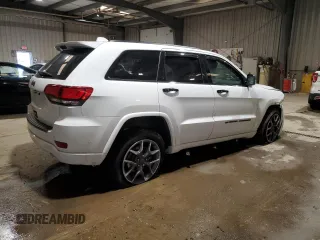 2021 Jeep Grand Cherokee 80th Anniversary with VIN 1C4RJFBG1MC513103, listed as a Copart auction lot 53439035 with 69,192 mi miles and Salvage title. Bid and sale history available at DreamBid. Image 3.