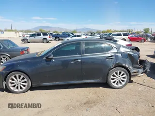 2009 Lexus IS with VIN JTHBK262995088777, listed as a IAAI auction lot 41908060 with 174,386 mi miles. Bid and sale history available at carsss.com. Image 14.