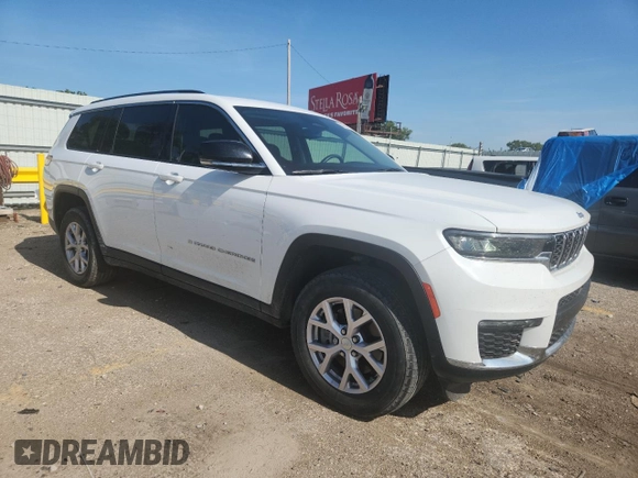 2022 Jeep Grand Cherokee Limited with VIN 1C4RJKBG3N8587345, listed as a Copart auction lot 60835955 with 30,999 mi miles and Salvage title. Bid and sale history available at DreamBid. Image 4.