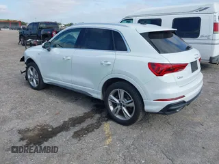 2022 Audi Q3 S line Premium Plus with VIN WA1EECF32N1065423, listed as a IAAI auction lot 42081354 with 27,071 mi miles and . Bid and sale history available at DreamBid. Image 3.
