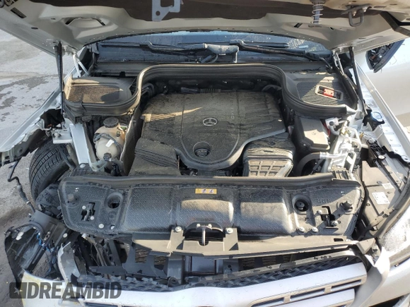 2021 Mercedes-Benz GLS 450 with VIN 4JGFF5KE4MA485253, listed as a Copart auction lot 58625715 with Not provided miles and Salvage title. Bid and sale history available at DreamBid. Image 12.