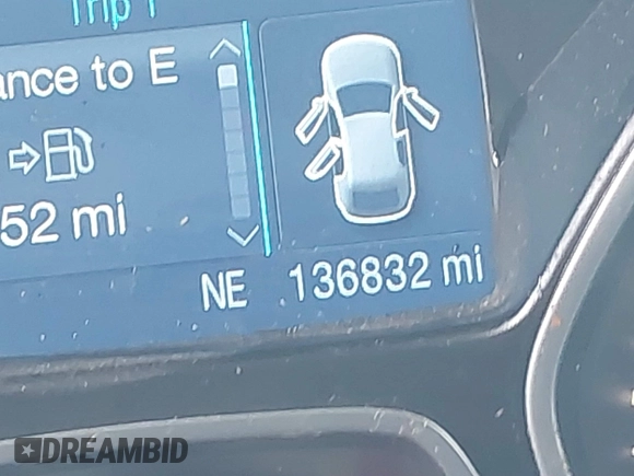 2014 Ford Escape SE with VIN 1FMCU9GX7EUD76778, listed as a IAAI auction lot 41679482 with 136,832 mi miles and . Bid and sale history available at carsss.com. Image 16.