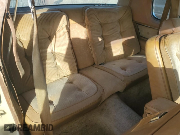 1979 Oldsmobile Cutlass with VIN 3M47P9G419256, listed as a Copart auction lot 80052304 with 86,268 mi miles and Salvage Title. Bid and sale history available at DreamBid. Image 10.