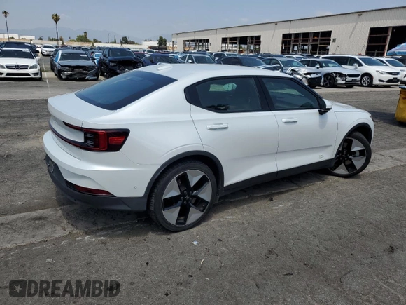 2023 Polestar 2 with VIN YSMED3KA1PL131968, listed as a Copart auction lot 54923765 with 60,836 mi miles and Clean Title. Bid and sale history available at DreamBid. Image 3.