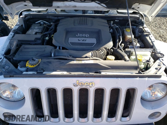 2016 Jeep Wrangler Unlimited 75th Anniversary with VIN 1C4HJWEG3GL185999, listed as a Copart auction lot 42060225 with 112,769 mi miles and Salvage title. Bid and sale history available at DreamBid. Image 11.