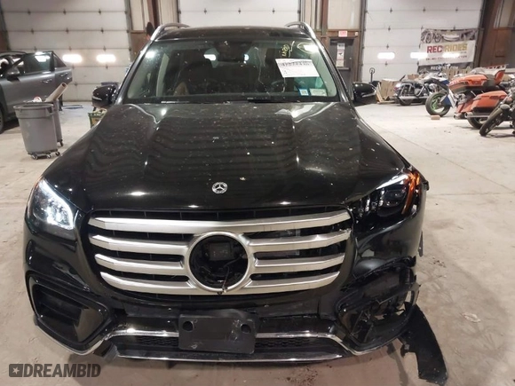 2024 Mercedes-Benz GLS with VIN 4JGFF5KE7RB223406, listed as a IAAI auction lot 41274448 with 1,627 mi miles. Bid and sale history available at carsss.com. Image 12.