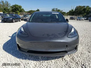 2023 Tesla Model 3 with VIN 5YJ3E1EA3PF427867, listed as a Copart auction lot 41621475 with 43,510 mi miles and Non Repairable. Bid and sale history available at carsss.com. Image 5.