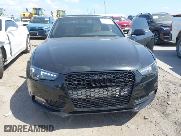 2014 Audi A5 Premium with VIN WAUAFAFH1EN003325, listed as a IAAI auction lot 42527376 with 72,644 mi miles and . Bid and sale history available at DreamBid. Image 6.