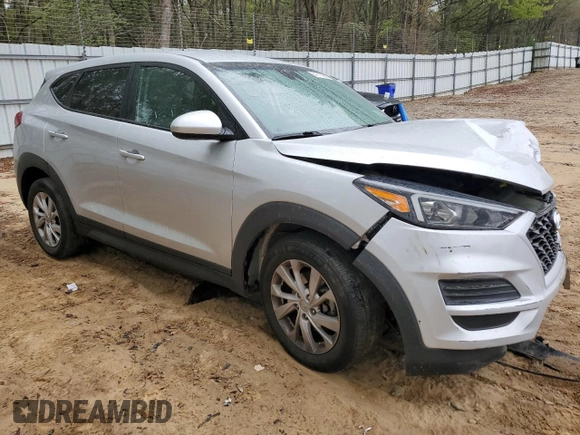 2019 Hyundai Tucson SE with VIN KM8J2CA49KU885758, listed as a Copart auction lot 51117905 with 32,259 mi miles and Salvage Title. Bid and sale history available at carsss.com. Image 4.