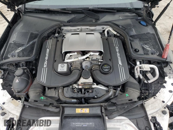 2019 Mercedes-Benz C 63 S AMG with VIN WDDWJ8HB5KF871493, listed as a Copart auction lot 85534294 with 23,205 mi miles and Salvage title. Bid and sale history available at DreamBid. Image 11.