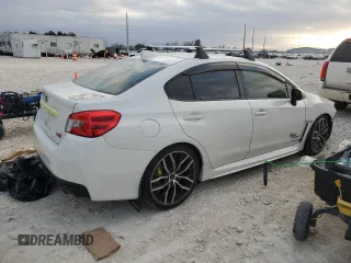 2021 Subaru WRX STI with VIN JF1VA2E68M9806350, listed as a Copart auction lot 86942334 with 46,687 mi miles and Salvage Title. Bid and sale history available at carsss.com. Image 3.