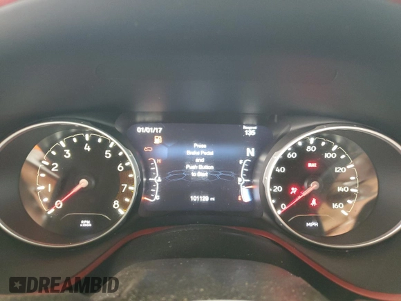 2019 Jeep Compass Trailhawk with VIN 3C4NJDDB9KT670934, listed as a Copart auction lot 48968305 with 101,129 mi miles and Clean Title. Bid and sale history available at carsss.com. Image 9.