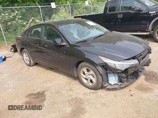 2023 Hyundai Elantra SE with VIN KMHLL4AG7PU555212, listed as a IAAI auction lot 42398895 with 31,680 mi miles and . Bid and sale history available at DreamBid. Image 1.