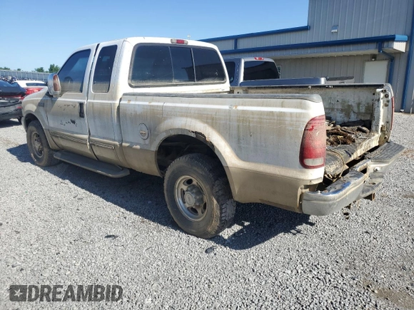 2000 Ford F-250 XL z VIN 1FTNX20L3YEE20339, wystawiony jako Copart lot #56939445 z przebiegiem Nie podano mil oraz Szkoda całkowita • Salvage title. Historia ofert i sprzedaży dostępna na DreamBid. Obrazek 2.