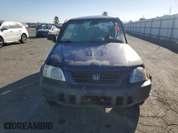 1997 Honda CR-V with VIN JHLRD1849VC013265, listed as a Copart auction lot 73411724 with 214,943 mi miles and Salvage Title. Bid and sale history available at carsss.com. Image 5.