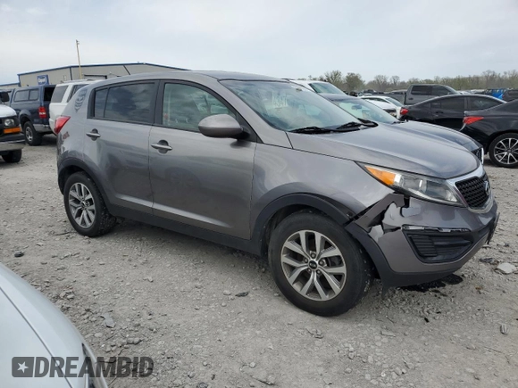 2016 Kia Sportage LX with VIN KNDPB3ACXG7805749, listed as a Copart auction lot 52349265 with 131,640 mi miles and Clean Title. Bid and sale history available at carsss.com. Image 4.