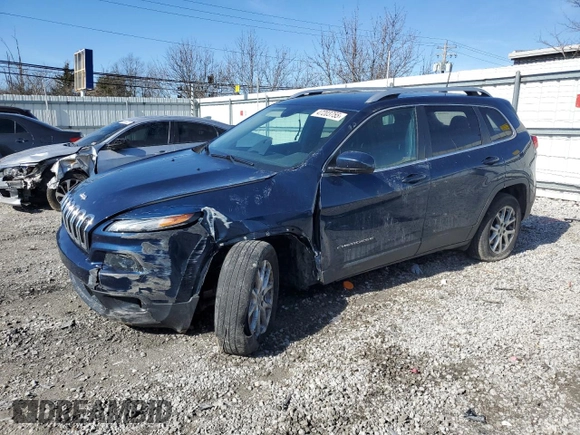 2018 Jeep Cherokee Latitude with VIN 1C4PJLCX6JD607780, listed as a Copart auction lot 47203755 with 135,242 mi miles and Salvage Title. Bid and sale history available at DreamBid. Image 1.