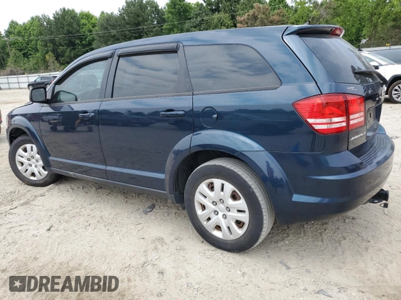 2015 Dodge Journey American Value z VIN 3C4PDCAB6FT707975, wystawiony jako Copart lot #59919895 z przebiegiem 192 614 mil mil oraz Czysty tytuł • Clean title. Historia ofert i sprzedaży dostępna na DreamBid. Obrazek 2.