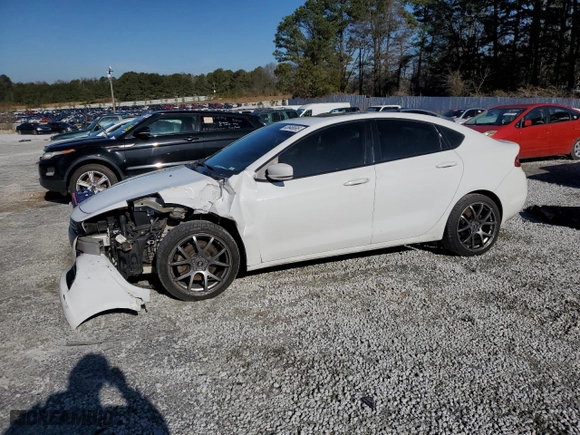 2013 Dodge Dart GT with VIN 1C3CDFCB9DD326836, listed as a Copart auction lot 43646695 with 179,018 mi miles and Salvage Title. Bid and sale history available at carsss.com. Image 1.