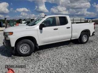 2019 Chevrolet Silverado 1500 Work Truck with VIN 1GCRYAEF5KZ224575, listed as a Copart auction lot 50162175 with 140,914 mi miles and Clean Title. Bid and sale history available at DreamBid. Image 1.