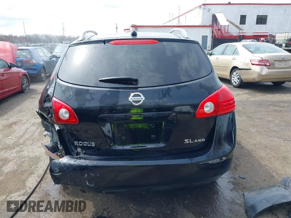 2009 Nissan Rogue SL with VIN JN8AS58V19W167879, listed as a IAAI auction lot 41931678 with 138,153 mi miles. Bid and sale history available at carsss.com. Image 17.