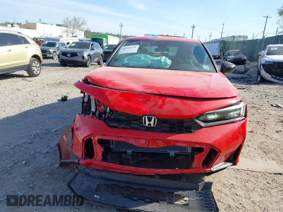 2025 Honda Civic Sport with VIN 2HGFE2F51SH528155, listed as a IAAI auction lot 42094578 with 6,403 mi miles and . Bid and sale history available at DreamBid. Image 11.