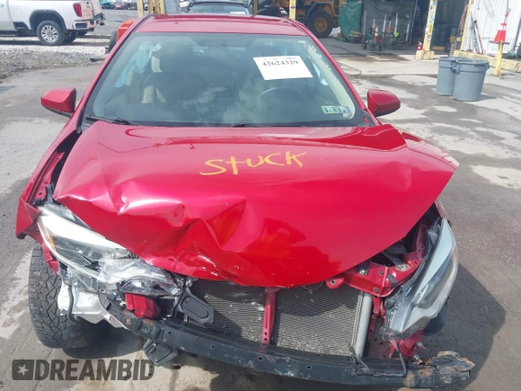 2016 Toyota Corolla L with VIN 2T1BURHE9GC576011, listed as a IAAI auction lot 42624329 with 98,567 mi miles and . Bid and sale history available at DreamBid. Image 10.