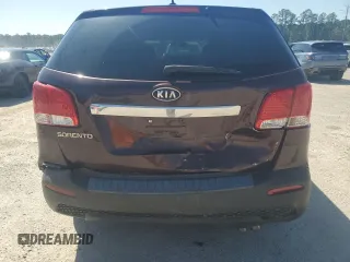2012 Kia Sorento LX with VIN 5XYKTCA6XCG239428, listed as a Copart auction lot 48671735 with 173,091 mi miles and Salvage Title. Bid and sale history available at carsss.com. Image 6.