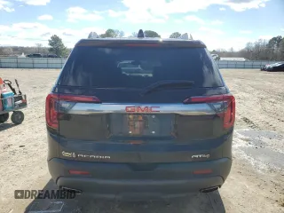 2021 GMC Acadia AT4 with VIN 1GKKNLLS1MZ208449, listed as a Copart auction lot 47630885 with 76,667 mi miles and Salvage Title. Bid and sale history available at carsss.com. Image 6.
