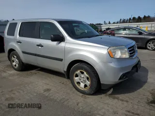 2012 Honda Pilot LX with VIN 5FNYF4H24CB082609, listed as a Copart auction lot 48785905 with 249,120 mi miles and Salvage Title. Bid and sale history available at carsss.com. Image 4.