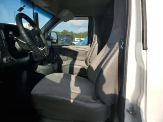2014 Chevrolet Express Cargo Van with VIN 1GCWGFCA5E1140401, listed as a Copart auction lot 45453415 with 0 mi miles and Clean Title. Bid and sale history available at carsss.com. Image 7.