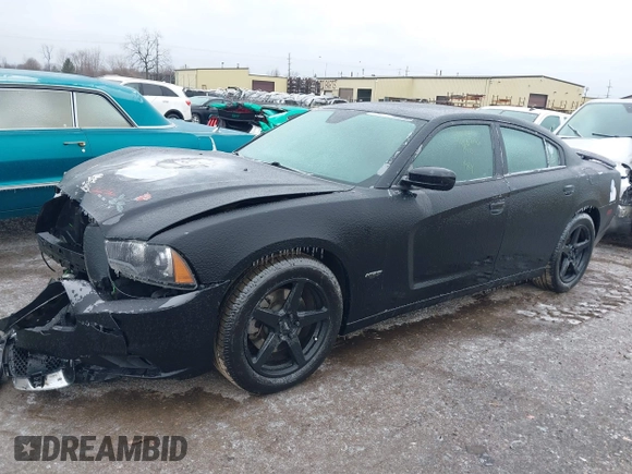 2014 Dodge Charger RT Plus with VIN 2C3CDXDT5EH281332, listed as a IAAI auction lot 41487192 with 87,667 mi miles. Bid and sale history available at carsss.com. Image 18.