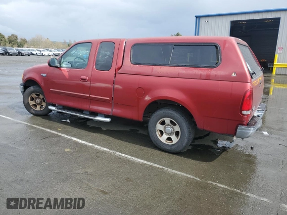 2002 Ford F-150 XL with VIN 1FTRX17222NB12823, listed as a Copart auction lot 50454145 with 221,039 mi miles and Clean Title. Bid and sale history available at carsss.com. Image 2.