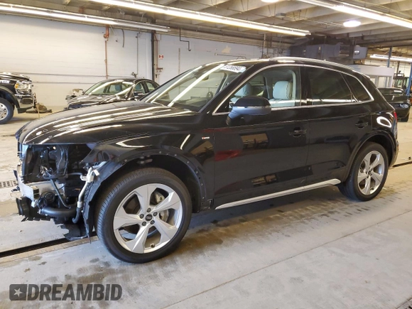 2023 Audi Q5 S line Prestige with VIN WA1FAAFY2P2151957, listed as a Copart auction lot 81268894 with 10,885 mi miles and Salvage Title. Bid and sale history available at carsss.com. Image 1.