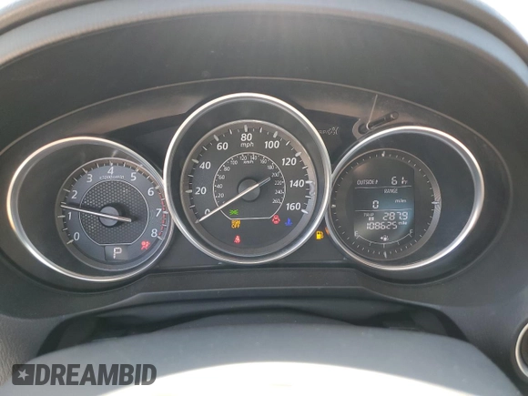 2014 Mazda Mazda6 i Touring with VIN JM1GJ1V65E1148760, listed as a Copart auction lot 53655235 with 108,625 mi miles and Clean Title. Bid and sale history available at carsss.com. Image 9.