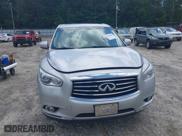 2014 Infiniti QX60 with VIN 5N1AL0MM4EC515710, listed as a IAAI auction lot 42545827 with 209,408 mi miles and . Bid and sale history available at DreamBid. Image 12.
