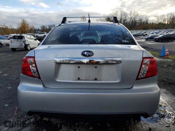 2008 Subaru Impreza Sedan (Natl) i with VIN JF1GE61678H500052, listed as a Copart auction lot 81602454 with 183,012 mi miles and Salvage Title. Bid and sale history available at carsss.com. Image 6.