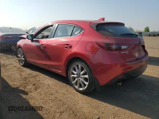 2016 Mazda 3 S Grand Touring z VIN JM1BM1N36G1342594, wystawiony jako Copart lot #57041185 z przebiegiem Nie podano mil oraz Szkoda całkowita • Salvage title. Historia ofert i sprzedaży dostępna na DreamBid. Obrazek 2.