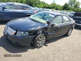 2008 Lincoln MKZ with VIN 3LNHM28T98R620015, listed as a Copart auction lot 63479935 with 65,500 mi miles and Salvage title. Bid and sale history available at DreamBid. Image 1.