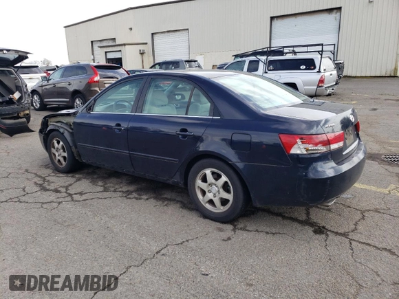 2006 Hyundai Sonata GLS with VIN 5NPEU46F26H141502, listed as a Copart auction lot 52034635 with 169,786 mi miles and Salvage Title. Bid and sale history available at DreamBid. Image 2.