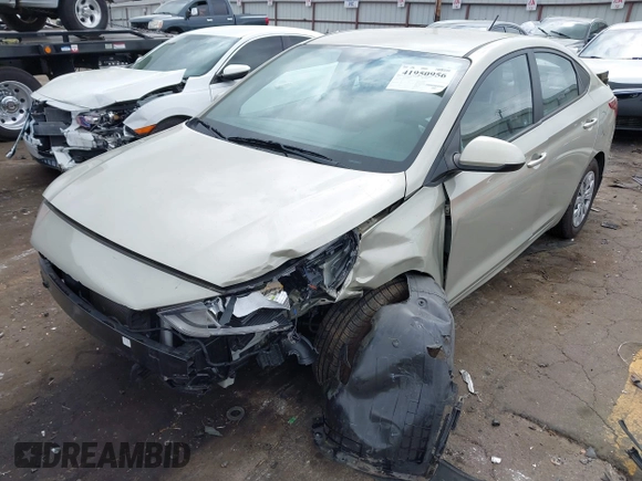 2020 Hyundai Accent SE with VIN 3KPC24A63LE094663, listed as a IAAI auction lot 41950956 with 64,507 mi miles. Bid and sale history available at carsss.com. Image 17.