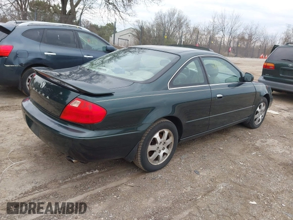 2001 Acura CL with VIN 19UYA42411A012162, listed as a IAAI auction lot 42120206 with 221,119 mi miles. Bid and sale history available at carsss.com. Image 4.
