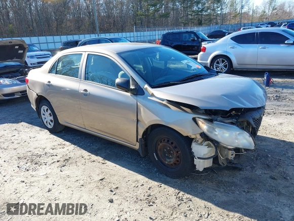 2009 Toyota Corolla with VIN 1NXBU40EX9Z049143, listed as a IAAI auction lot 41596503 with 94,255 mi miles. Bid and sale history available at carsss.com. Image 1.