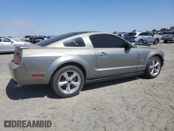 2008 Ford Mustang Deluxe with VIN 1ZVHT80N485150290, listed as a Copart auction lot 57911985 with 217,296 mi miles and Salvage title. Bid and sale history available at DreamBid. Image 3.