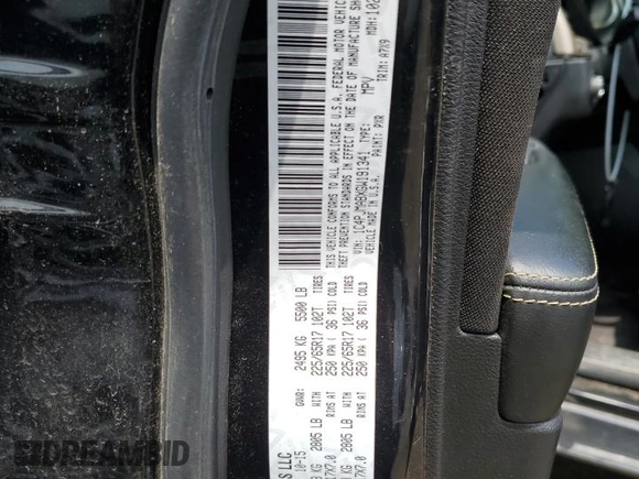 2016 Jeep Cherokee Sport with VIN 1C4PJMABXGW191341, listed as a Copart auction lot 59394975 with 116,385 mi miles and Salvage title. Bid and sale history available at DreamBid. Image 13.