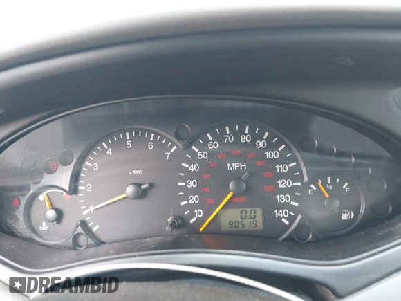 2004 Ford Focus with VIN 3FAFP37Z74R103228, listed as a IAAI auction lot 42658143 with 90,519 mi miles and . Bid and sale history available at DreamBid. Image 7.
