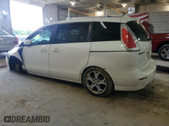 2010 Mazda 5 Sport with VIN JM1CR2W3XA0374407, listed as a Copart auction lot 61870014 with 196,210 mi miles and Salvage Title. Bid and sale history available at DreamBid. Image 2.